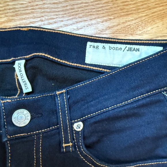 Rag & Bone Stiletto Boot Jeans size 25 NWT - Picture 11 of 12